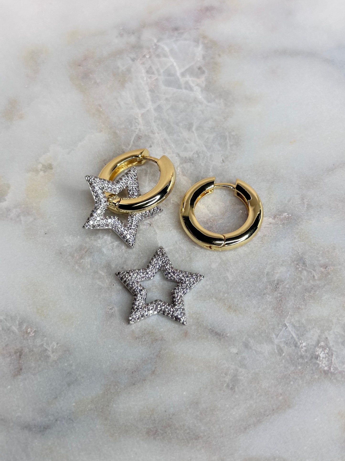 Ohrringe GOLDEN STAR