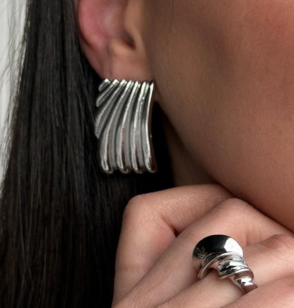 Ohrringe SQUARE PLATE