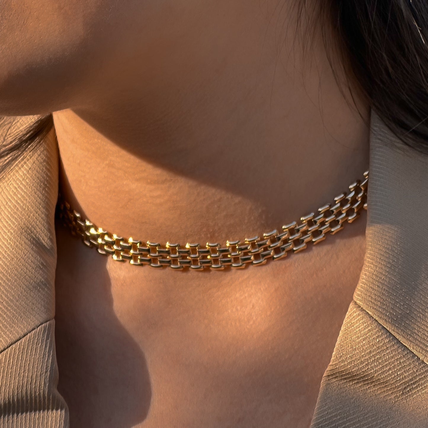 Kette CHOKER CAGE
