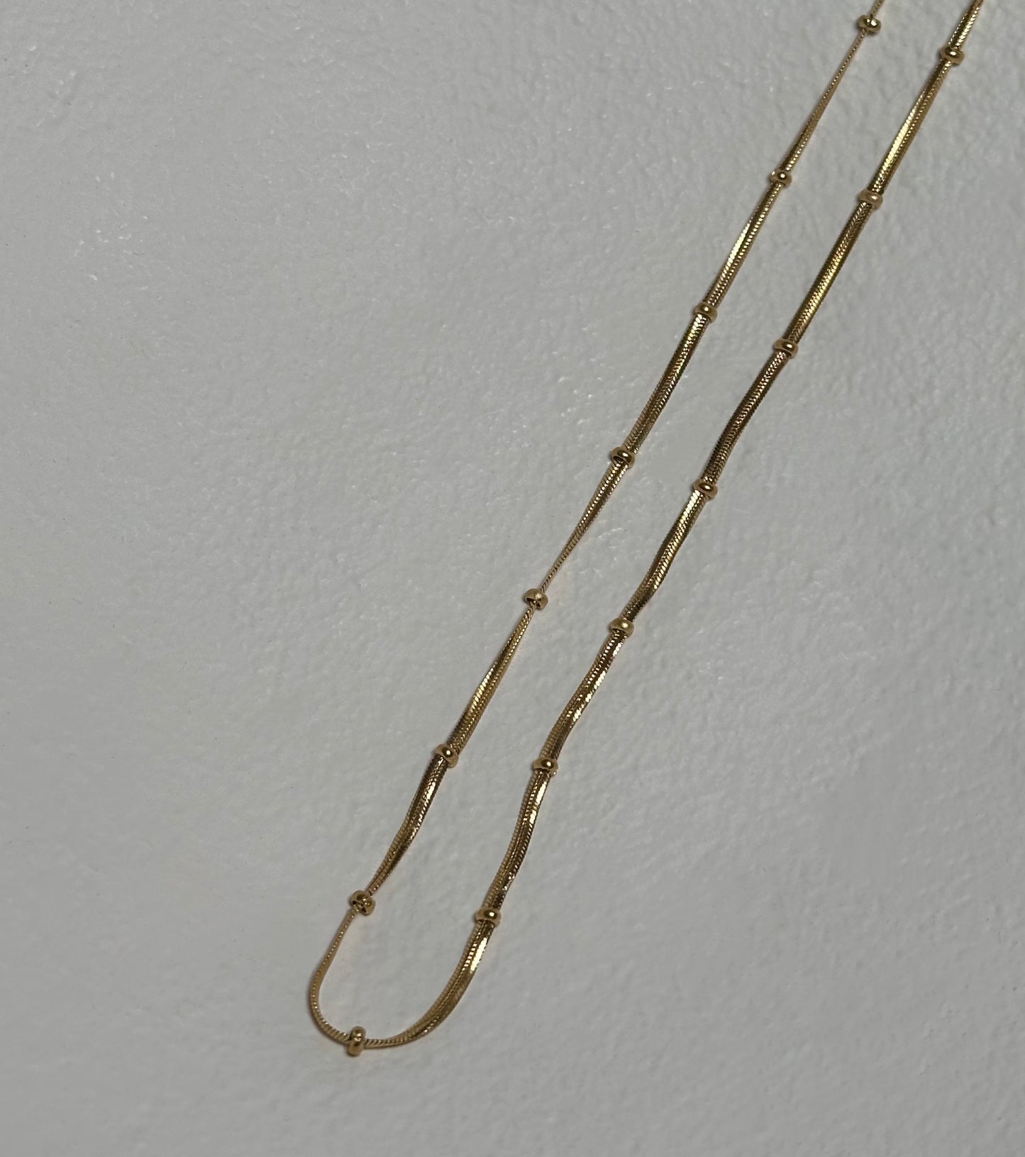 Kette FLAT SNAKE DOTS