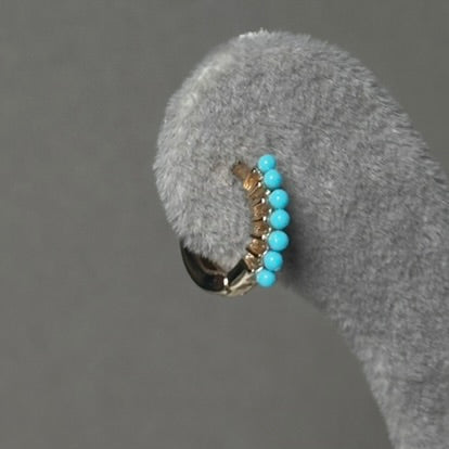 Ear Piercing TURQUOISE