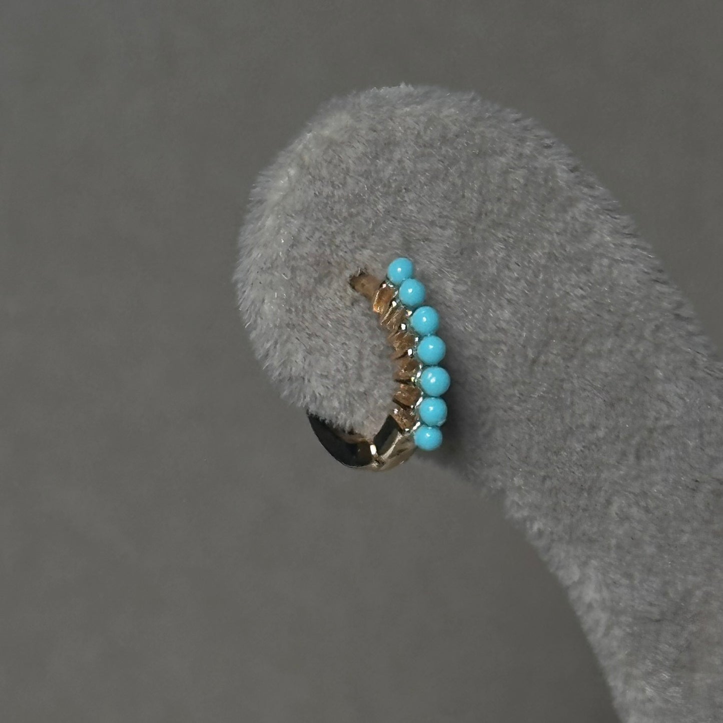 Ear Piercing TURQUOISE