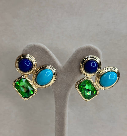 Ohrringe GREEN ANTIQUE