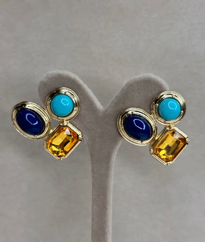 Ohrringe YELLOW ANTIQUE