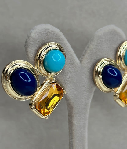 Ohrringe YELLOW ANTIQUE