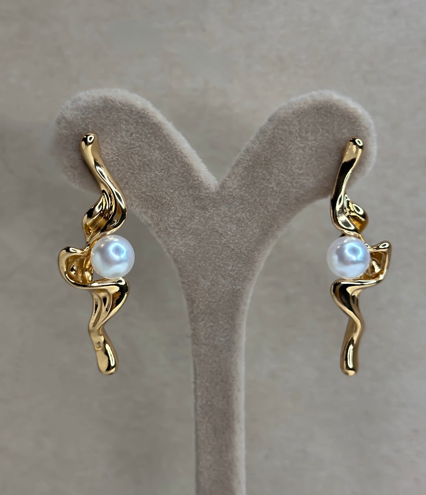 Ohrringe GOLDEN PEARL