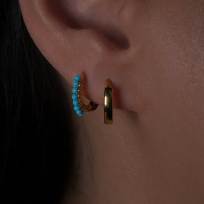 Ear Piercing TURQUOISE