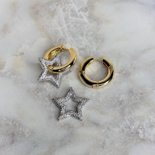 Ohrringe GOLDEN STAR