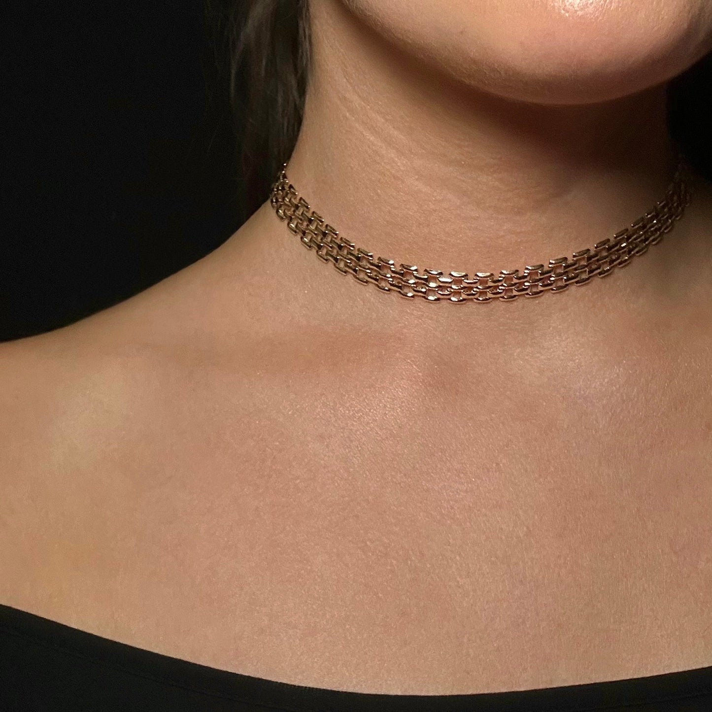 Kette CHOKER CAGE