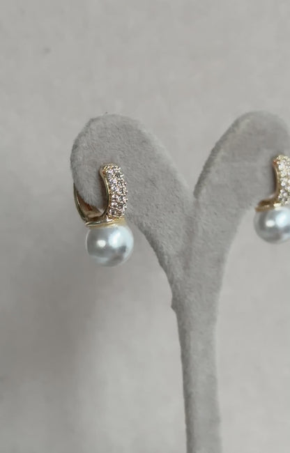 Creolen SHINY PEARL